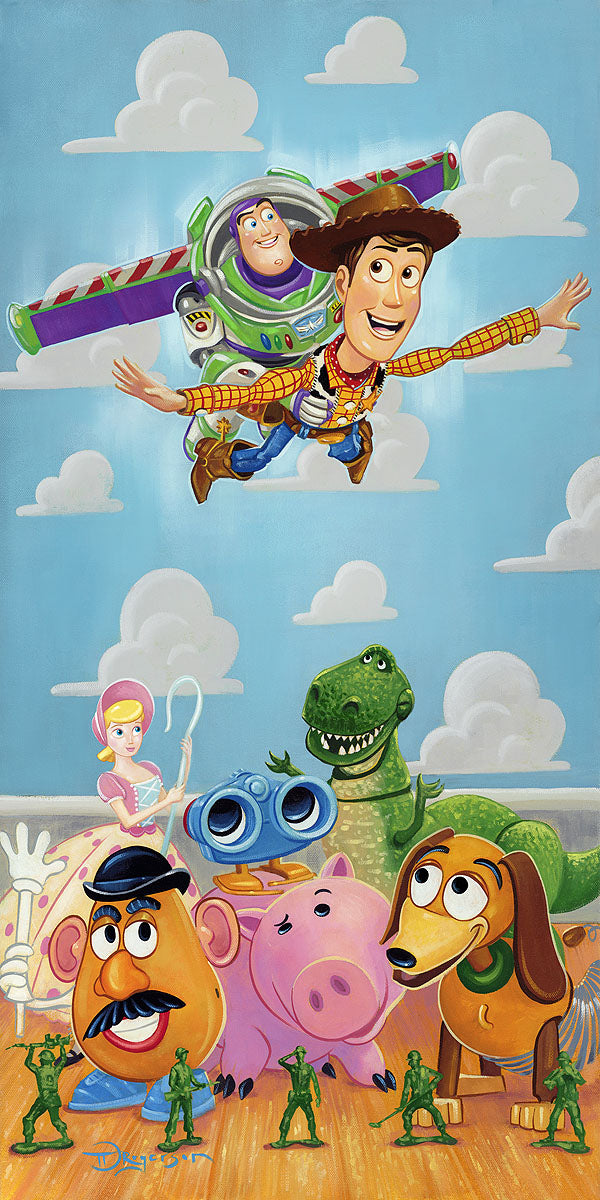 Tim Rogerson – Toy Story – The Original Toys – Magic of Disney Art
