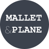 Mallet and Plane Sustainable Furniture and home assceesories online store round logo | MalletandPlane.com