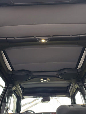 Jeep Wrangler JLU Sky One-Touch Headliner | Hothead Headliners
