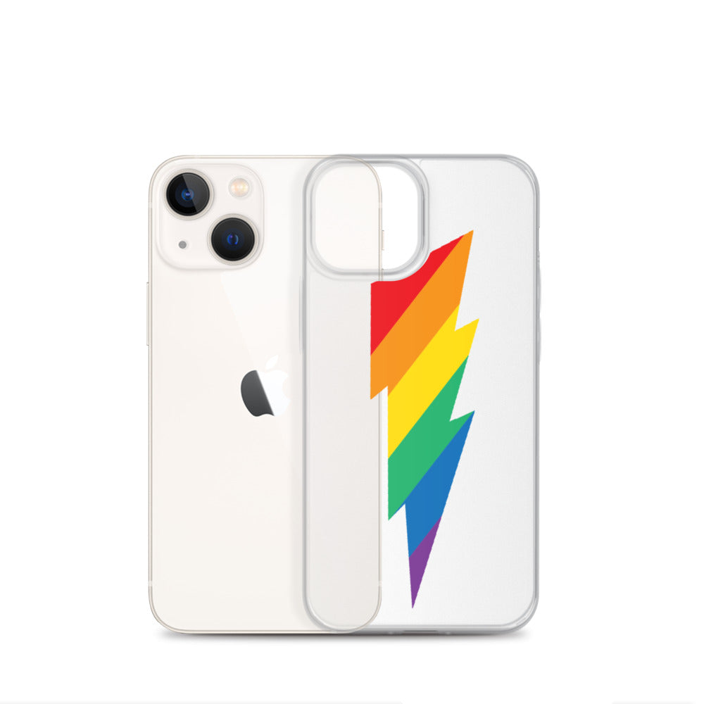 Rainbow Lightning iPhone Case - Unicorn Muscle