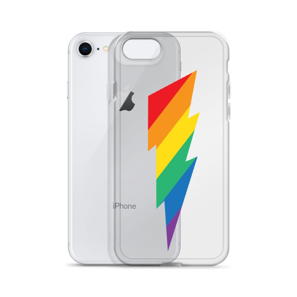 Rainbow Lightning iPhone Case - Unicorn Muscle