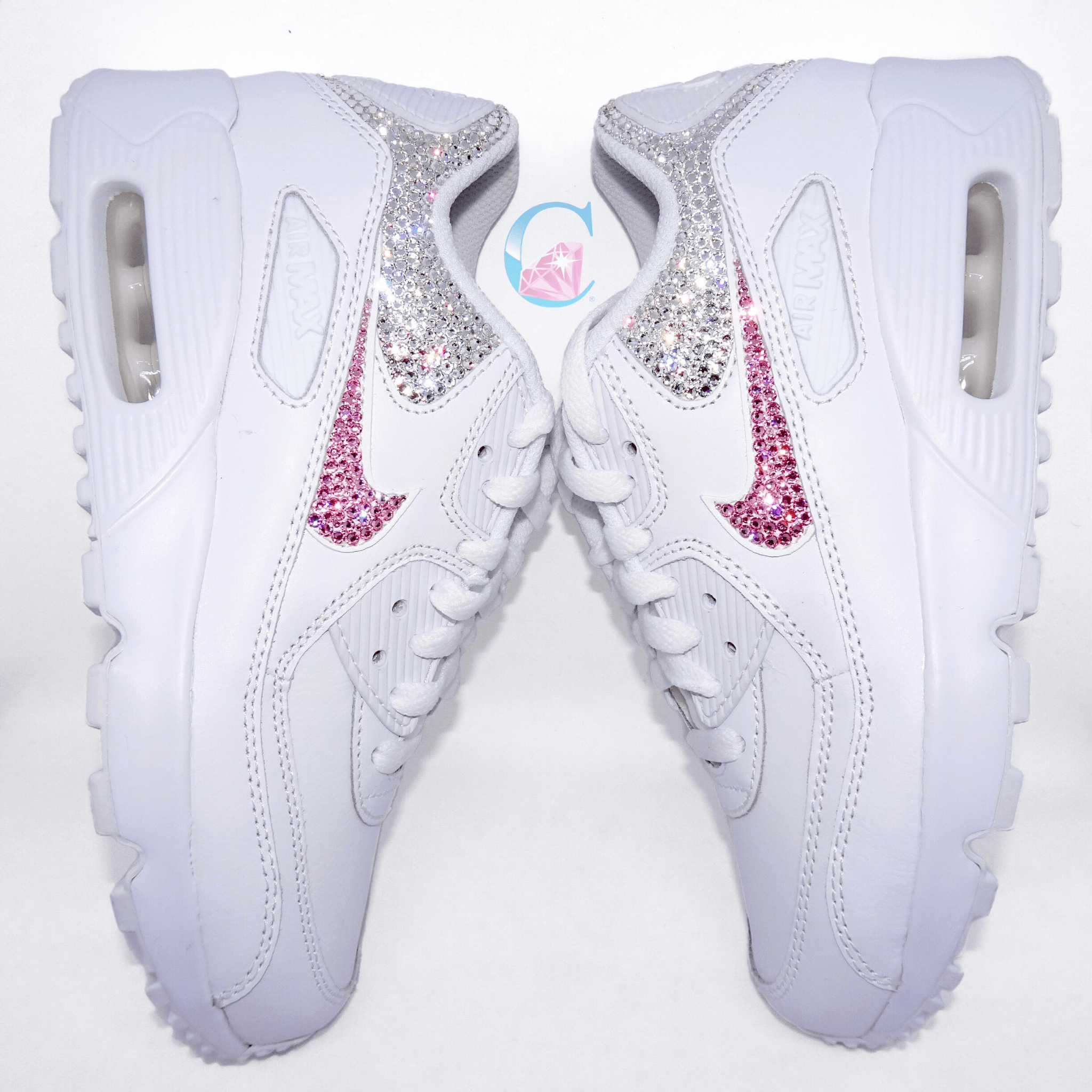 nike air with pink tick