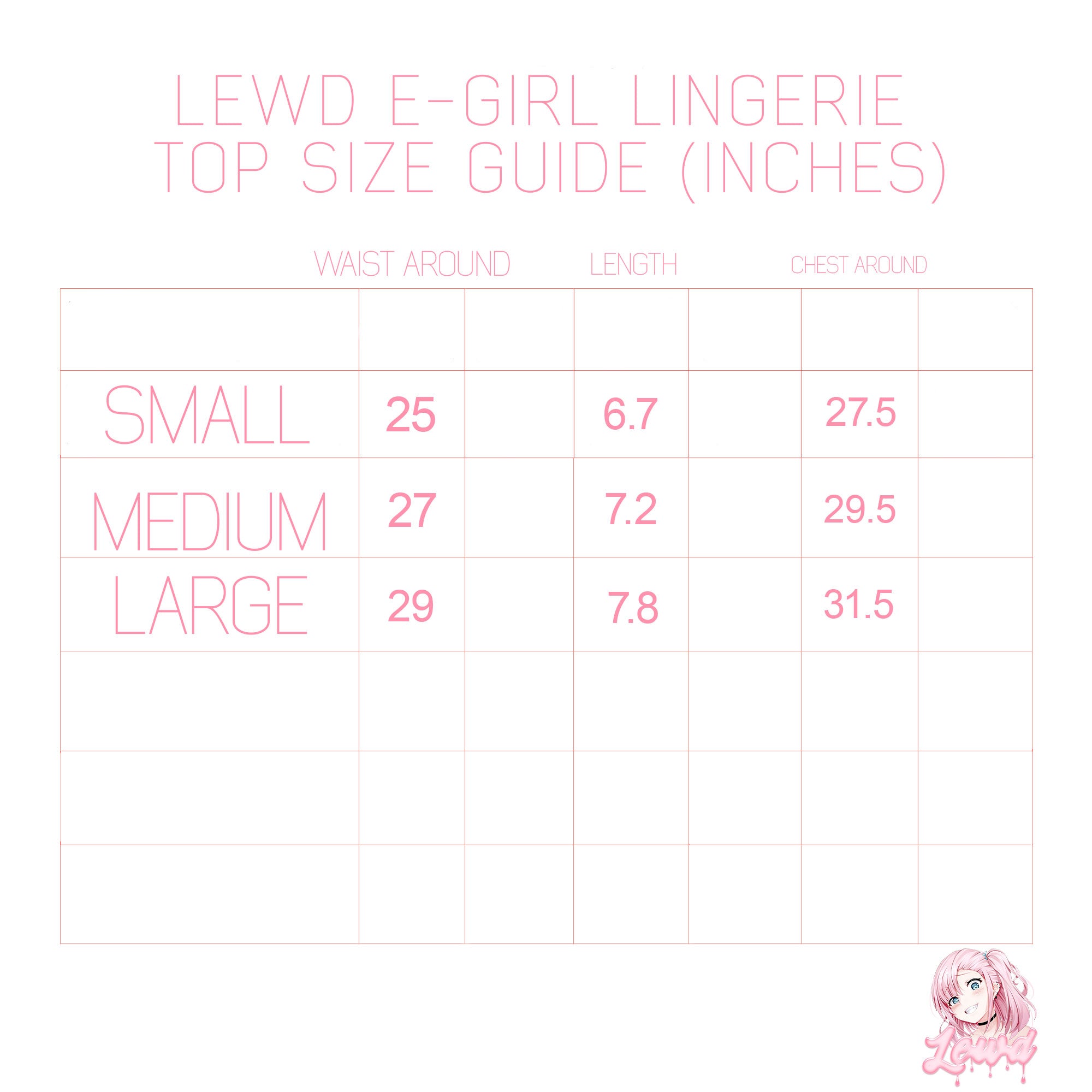 Lewd E-Girl Lingerie Top