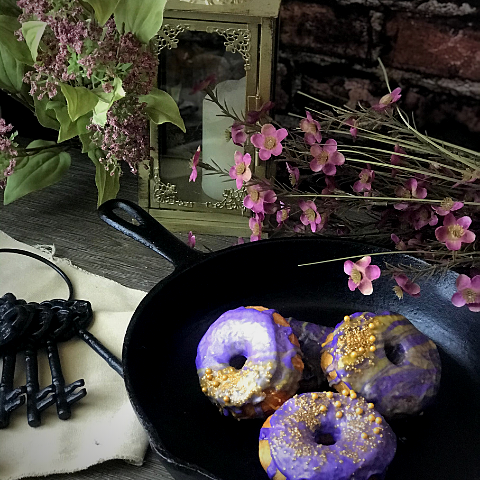 rapunzel inspired donuts