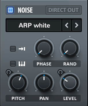 Xfer Serum Noise Section ARP white  Modulation