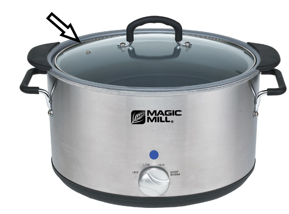 COVER FOR MAGIC MILL AND EUROLUX RECTANGLE SLOW COOKER CROCK POT –  Royaluxkitchen