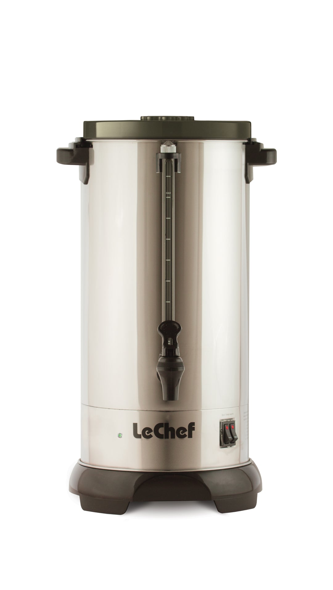 LE'CHEF ELECTRIC HOT WATER URN 75 CUP MODEL# LUR75 – Royaluxkitchen