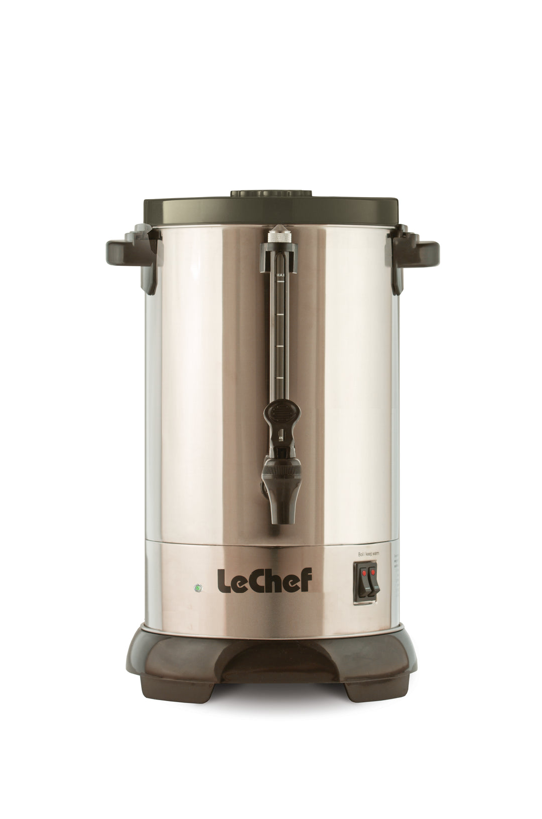 MegaChef 30 Cup Stainless Steel Coffee Urn in Silver