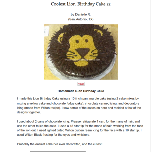 Lion King Cake | Kids Birthday Cake | Order Custom Cakes in Bangalore –  Liliyum Patisserie & Cafe