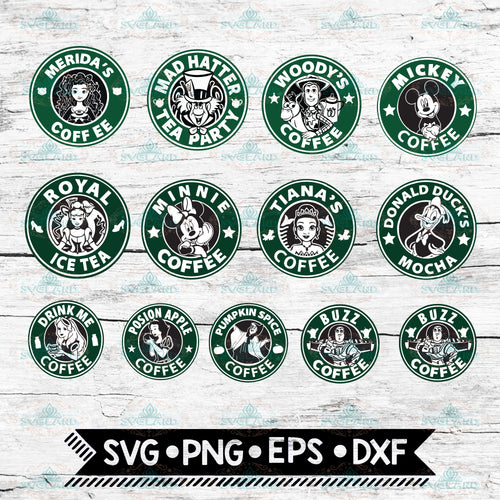 Free Free 160 Disney Princess Starbucks Svg SVG PNG EPS DXF File