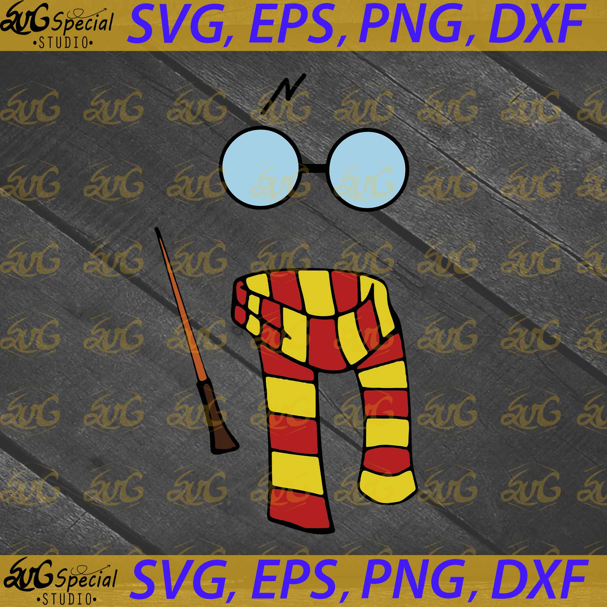 Free Free Harry Potter Svg Glasses