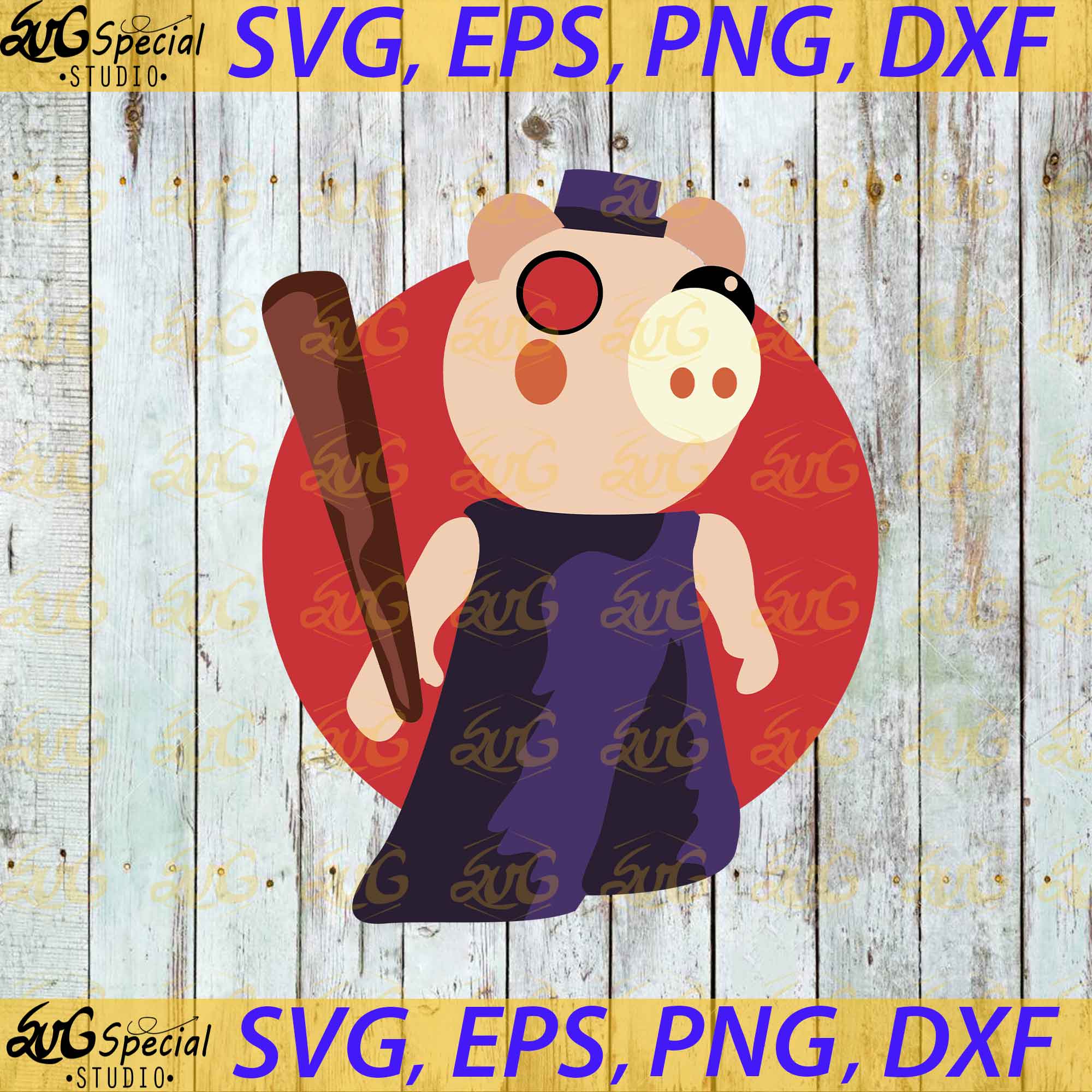 Piggy Roblox Svg Piggy Horror Roblox Svg Piggy Svg Roblox Game Gam Svgspecial
