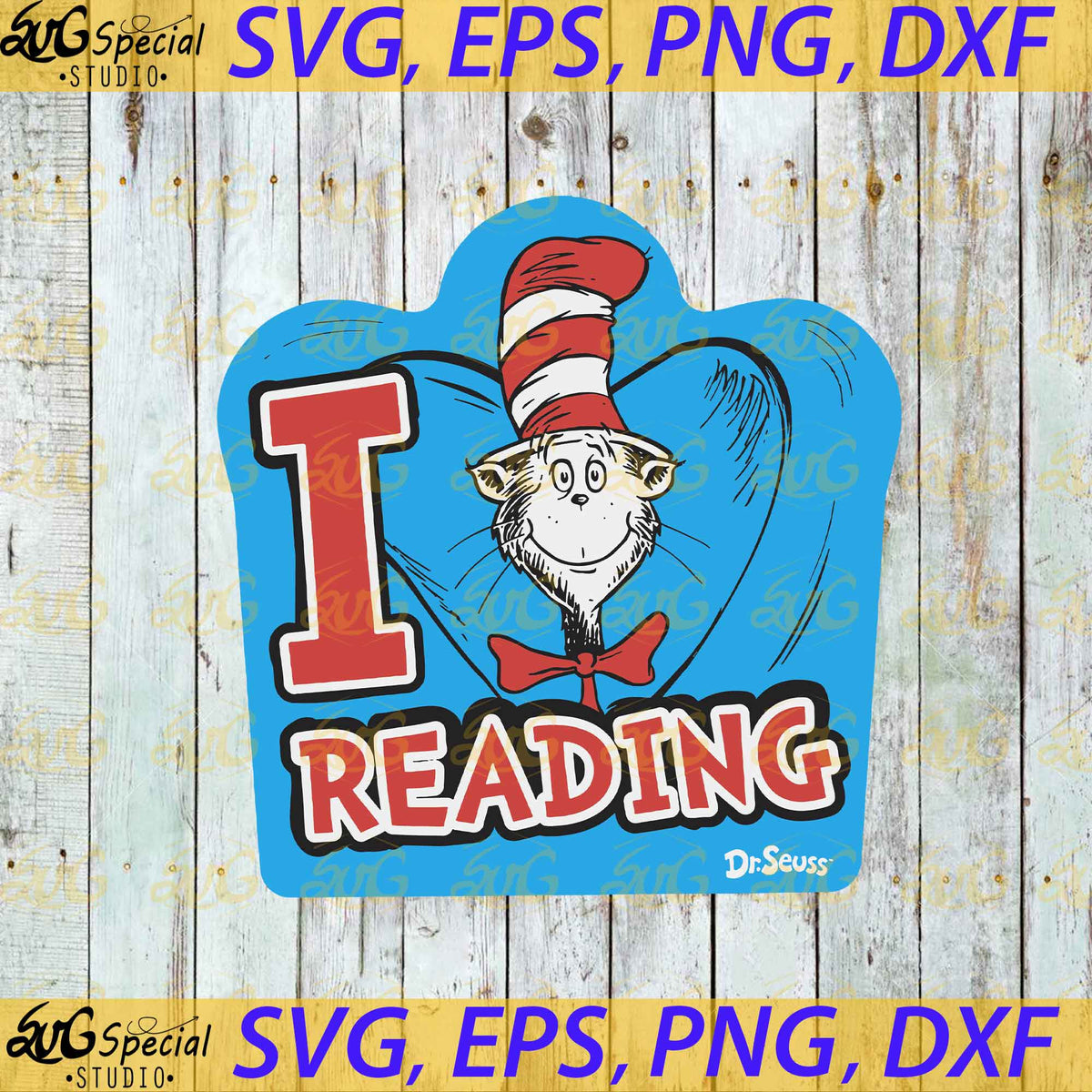 Read Books Svg, Cricut File, Clipart, Funny Hat, I Reading Svg, Png ...