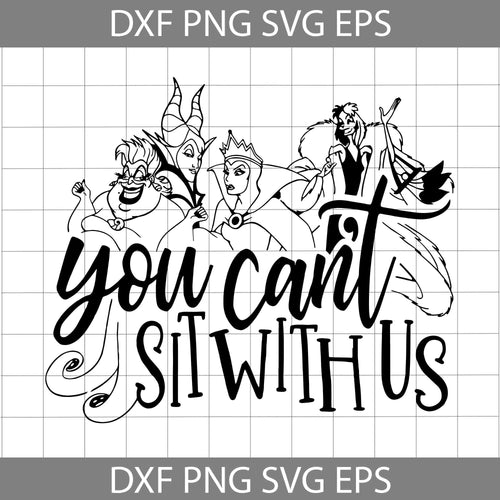 Free Free 129 Cricut Disney Villains Svg SVG PNG EPS DXF File