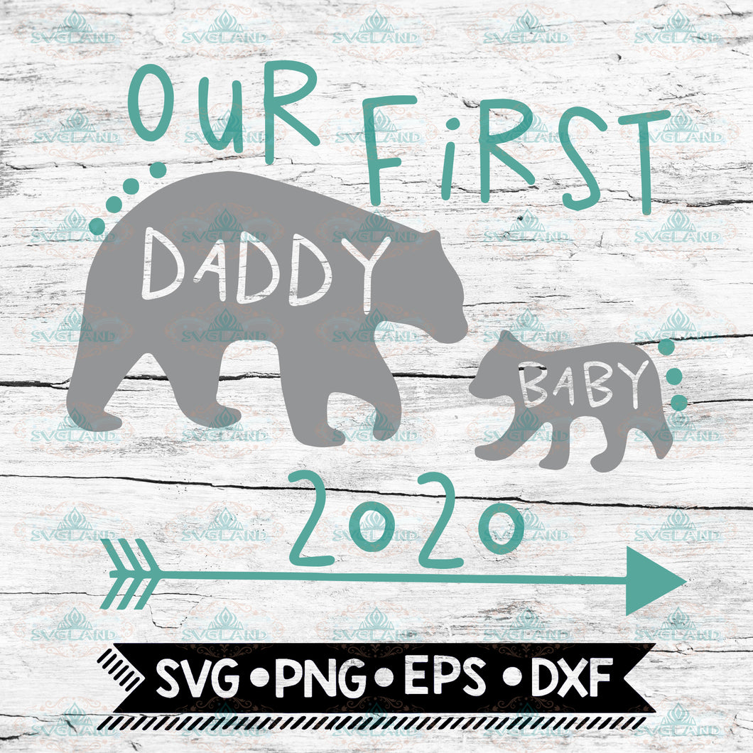 Free Free 182 Our First Father&#039;s Day Together Svg SVG PNG EPS DXF File