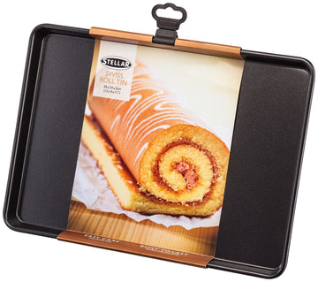 Tin Swiss Roll 30cm x 20cm x 2cm