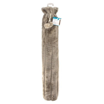 Soft Cover Extra Long Hot Water Bottle - Cream