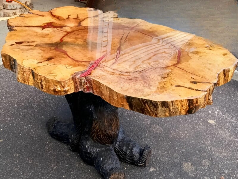 Live Edge Epoxy Table