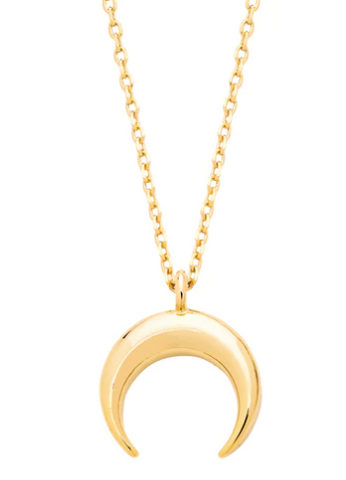 Estella Bartlett Mini Horn Necklace Gold Plated