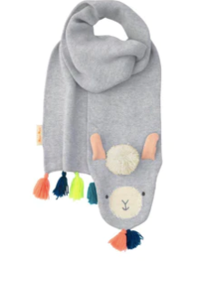 Meri Meri Knitted Llama Children’s Scarf KIds Accessories Bunka London