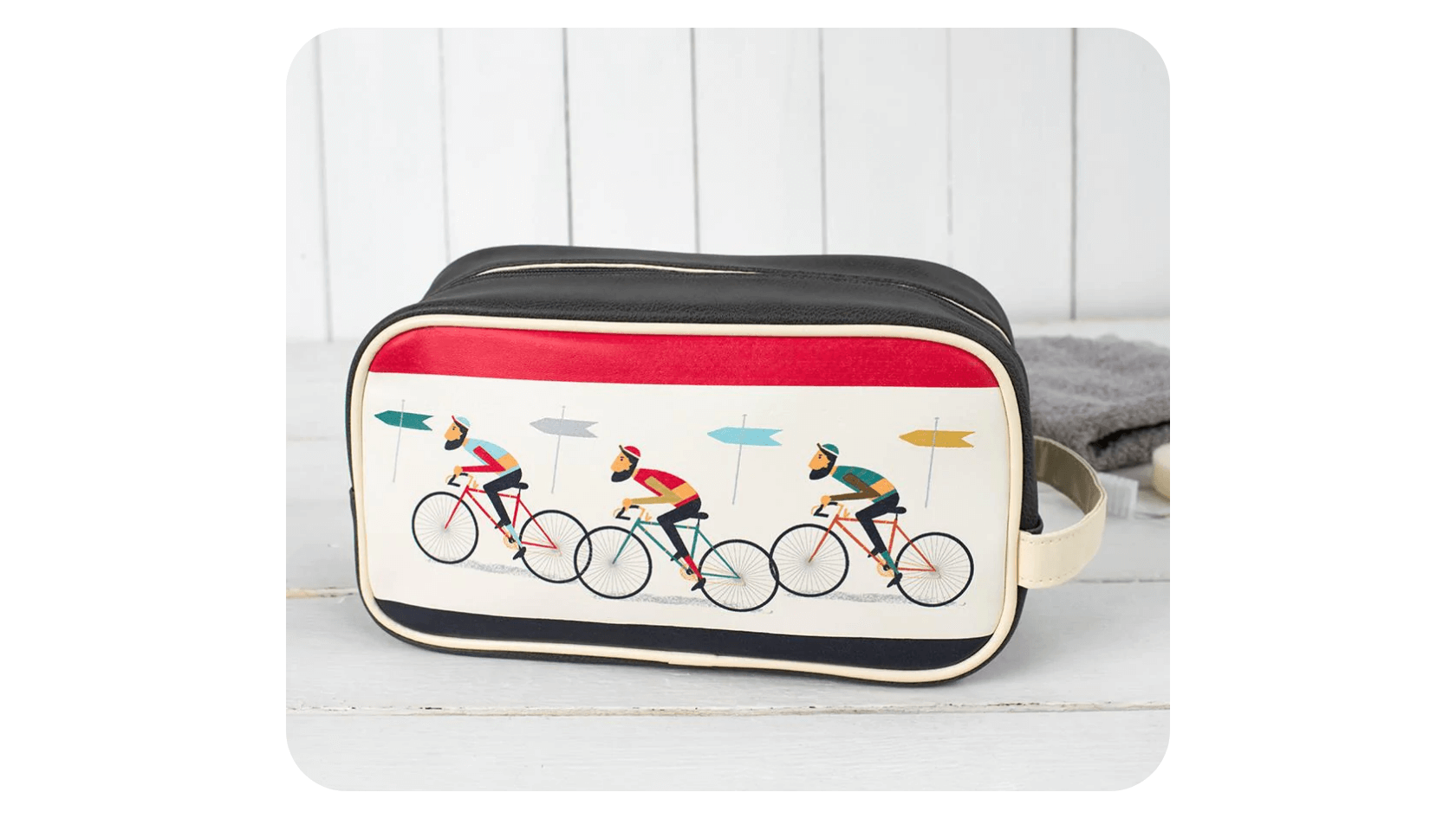 Rex London - Le Bicycle Travel Washbag