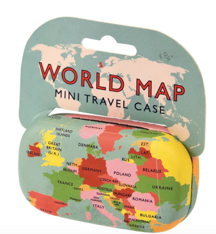 Rex London Mini Case - World Map South London Gift Store