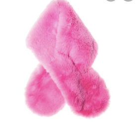 Rockahula Kids Teddy Fur Wrap Pink Bunka London