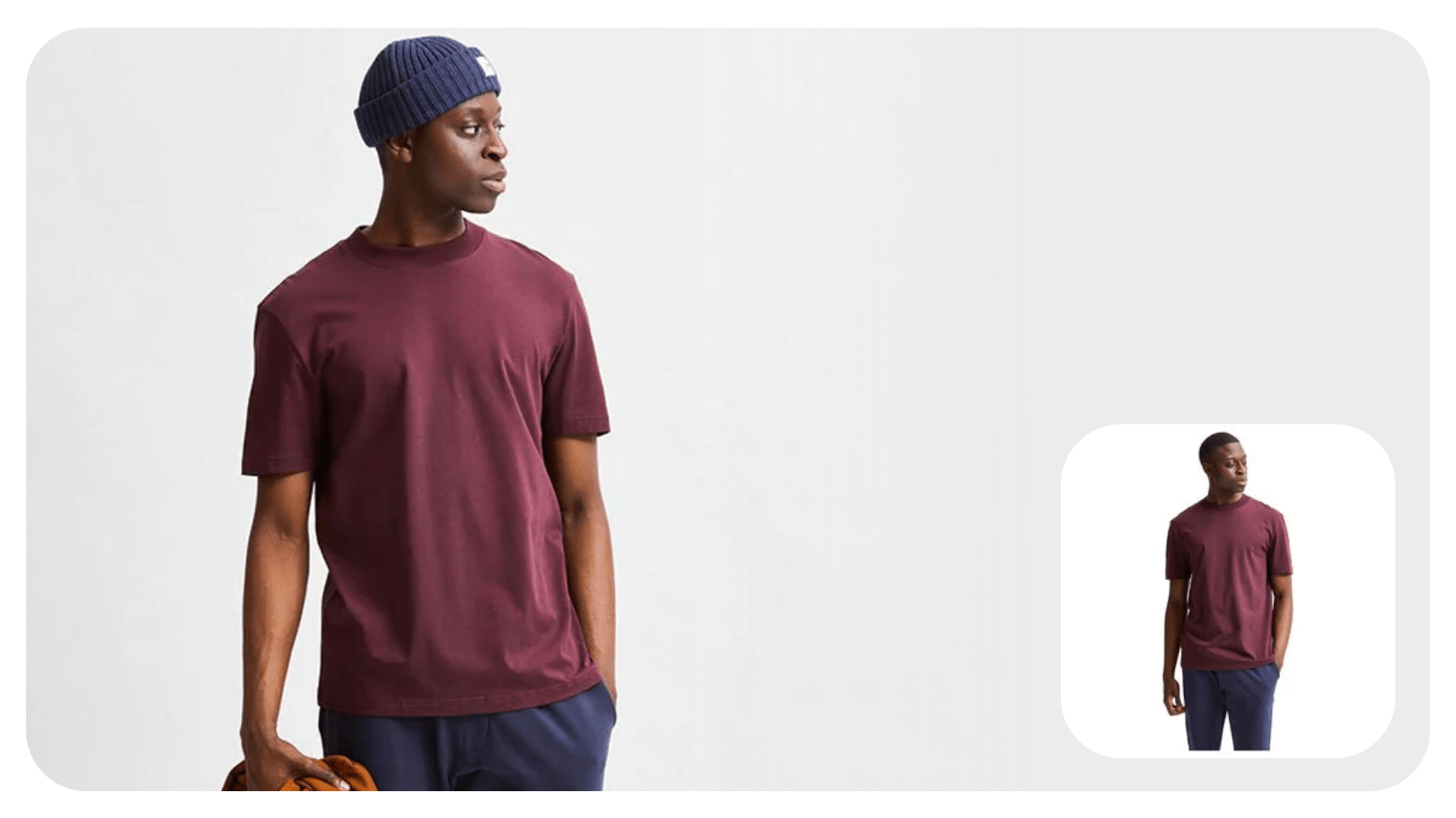 Selected Homme Relax Colman O Neck Tee