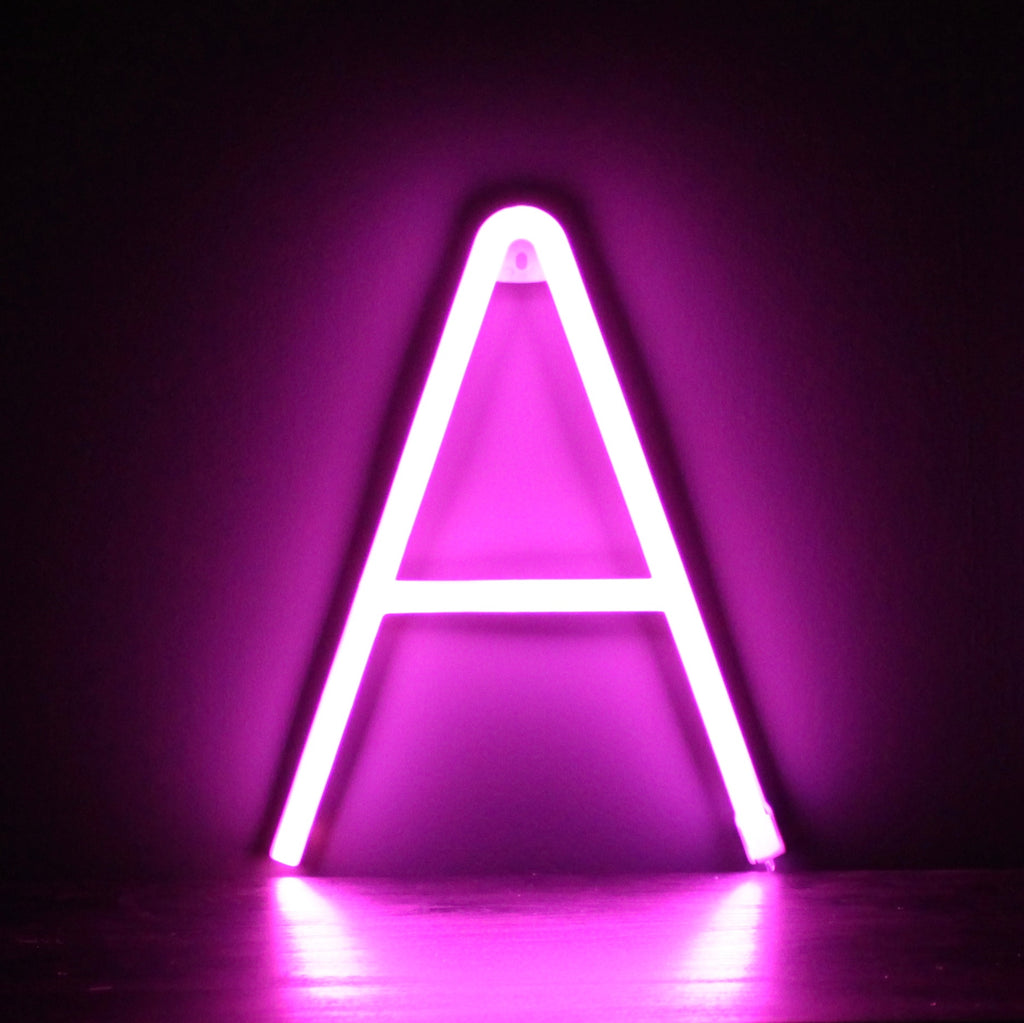 Custom Neon Letter Lights – Bunka