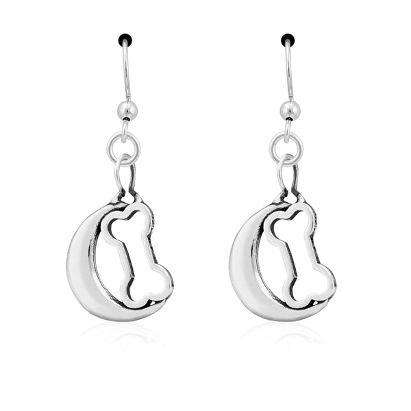 Sterling Silver Papillon Earrings – Dazzling Paws Jewelry