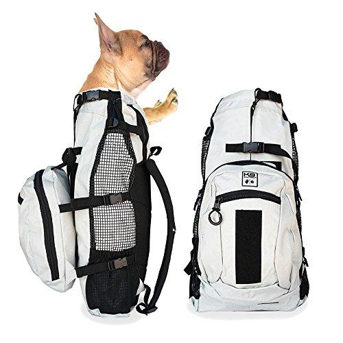 dog backpack front