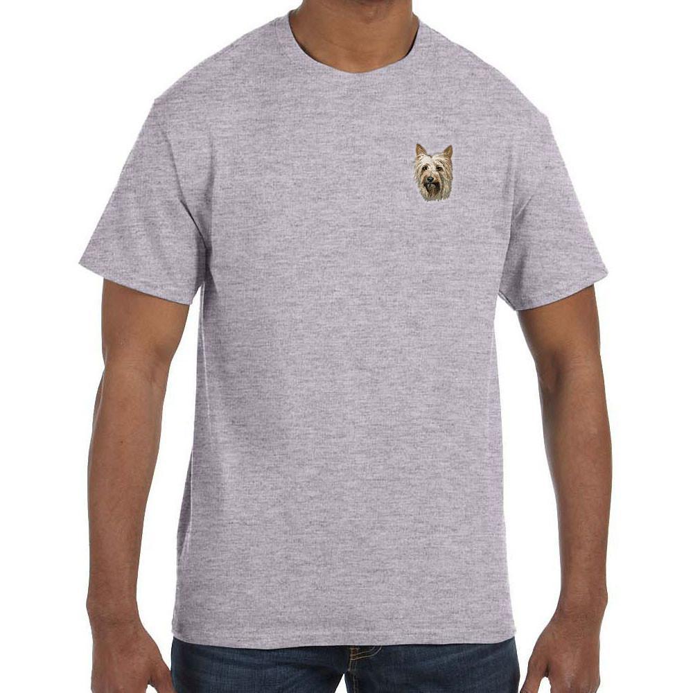 Silky Terrier Embroidered Mens T-Shirts | AKC Shop