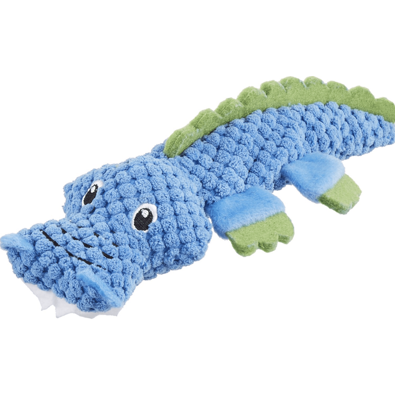 stuffed alligator dog toy