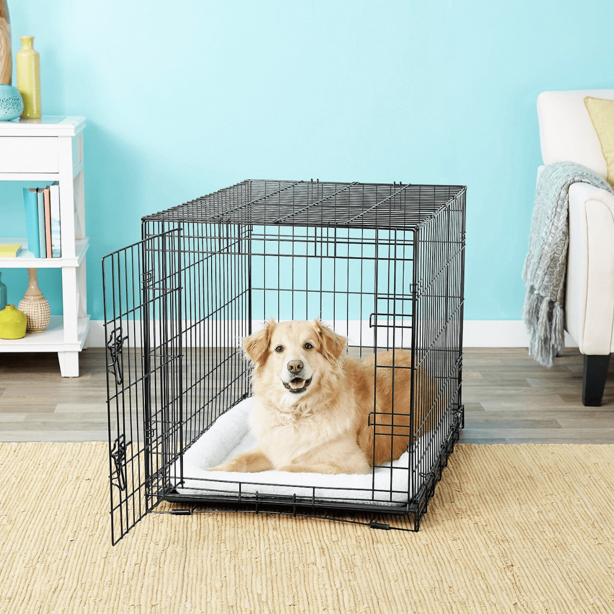 frisco fold and carry dog crate instructions