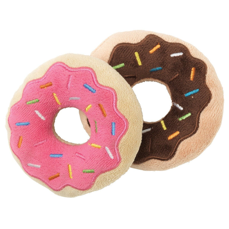 squeaky donut dog toy