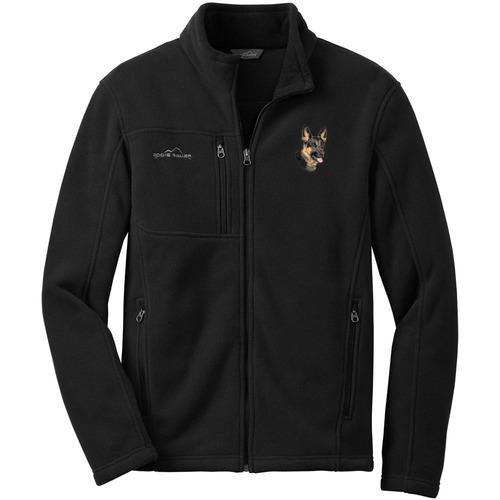 German Shepherd Dog Embroidered Mens Fleece Jackets | AKC Shop