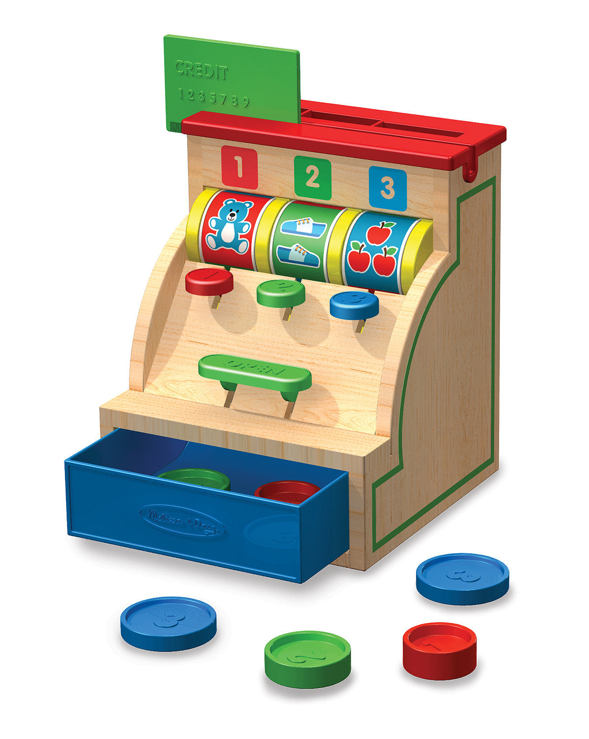 melissa and doug spin and swipe cash register