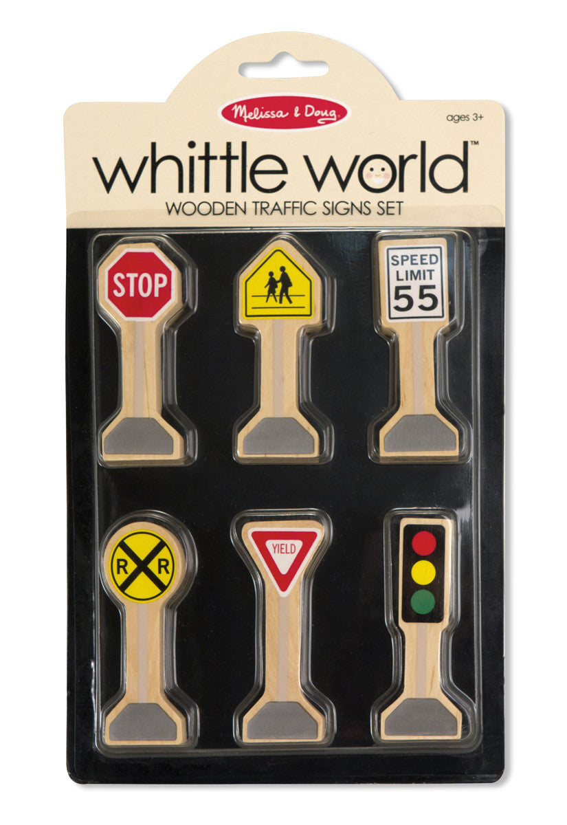 melissa & doug vehicles & traffic signs