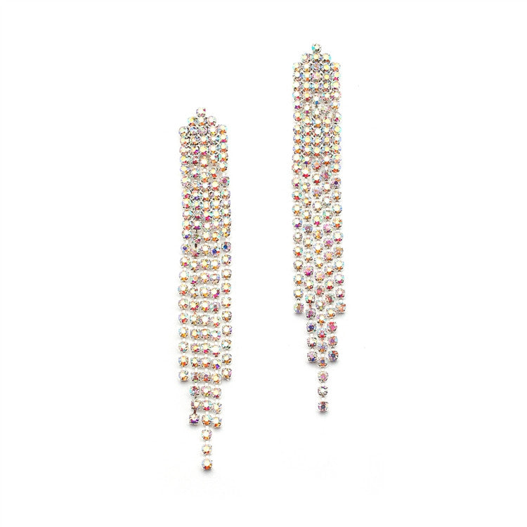 rhinestone earrings