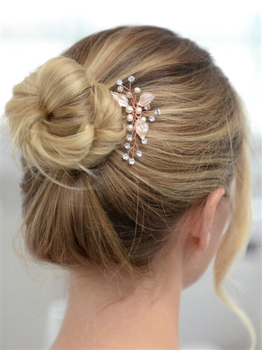 gold bridal hair pins