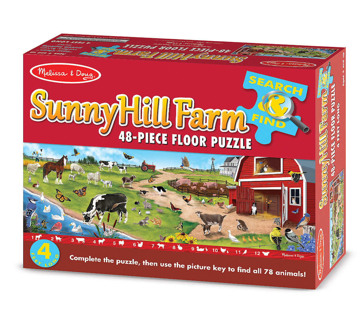 melissa and doug farm puzzle