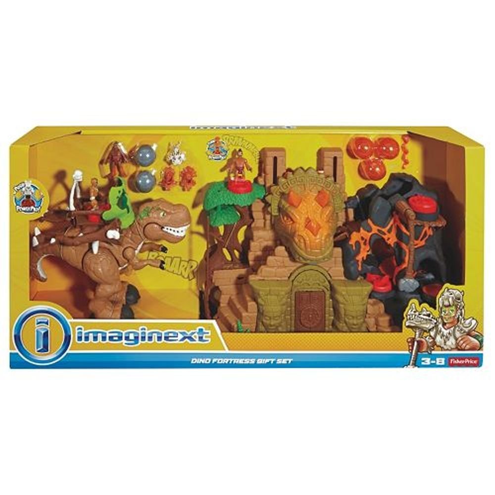 imaginext dino fortress