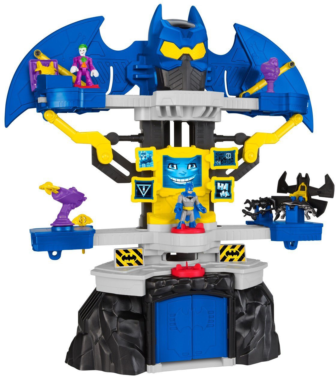 transforming batcave playset