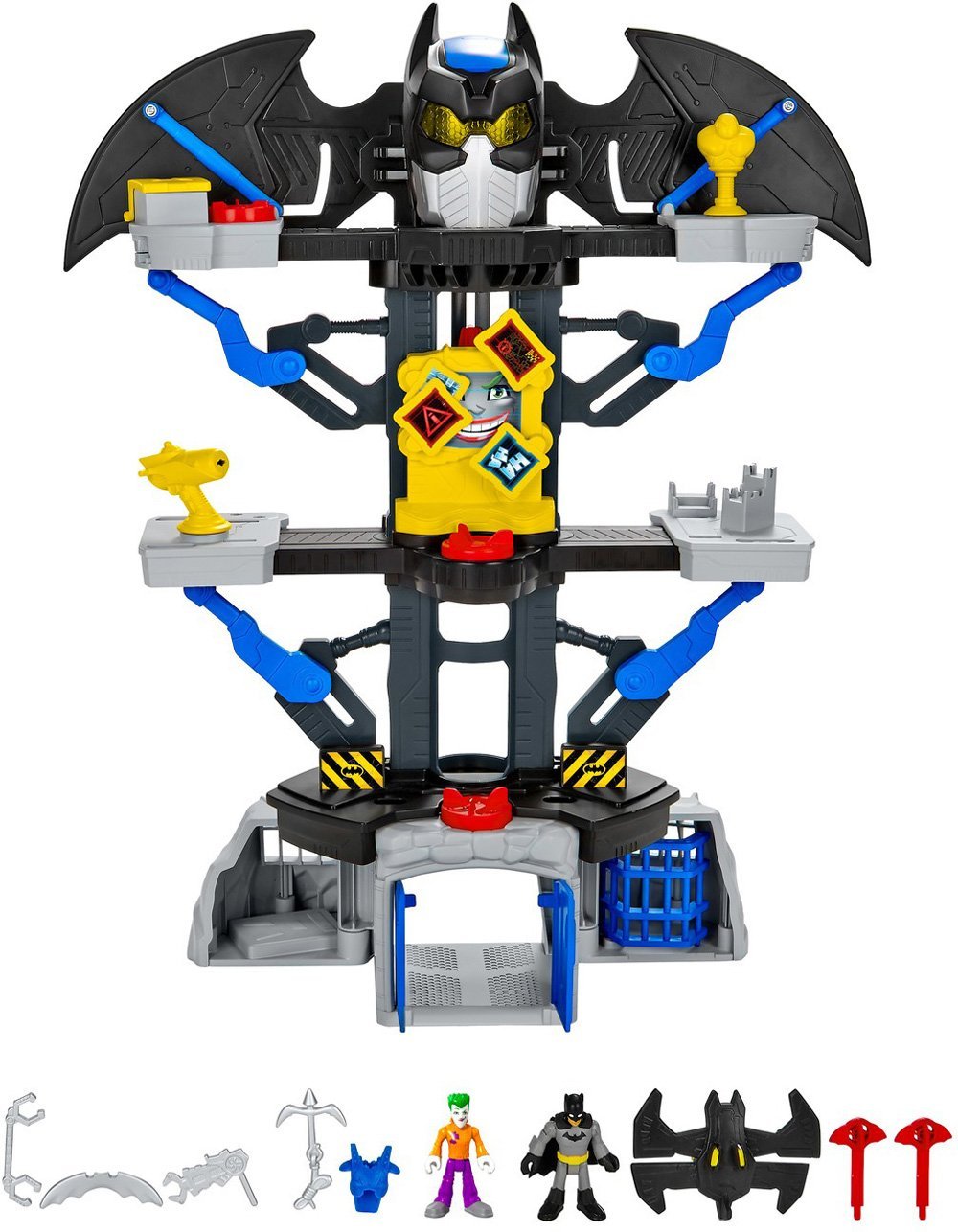 imaginext batman transforming batcave