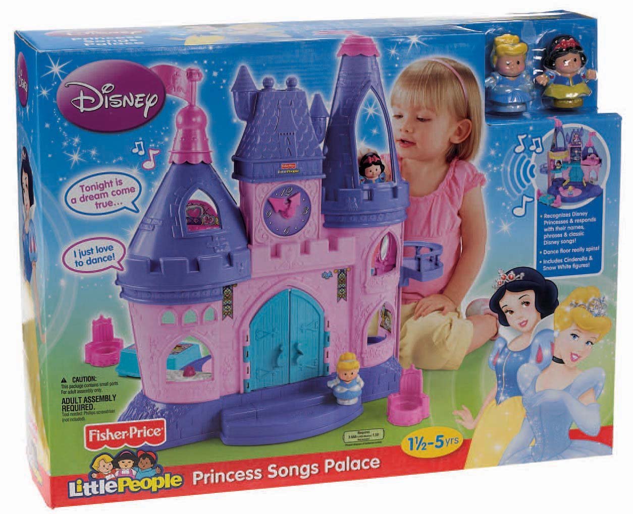 fisher price little people princess songs palace