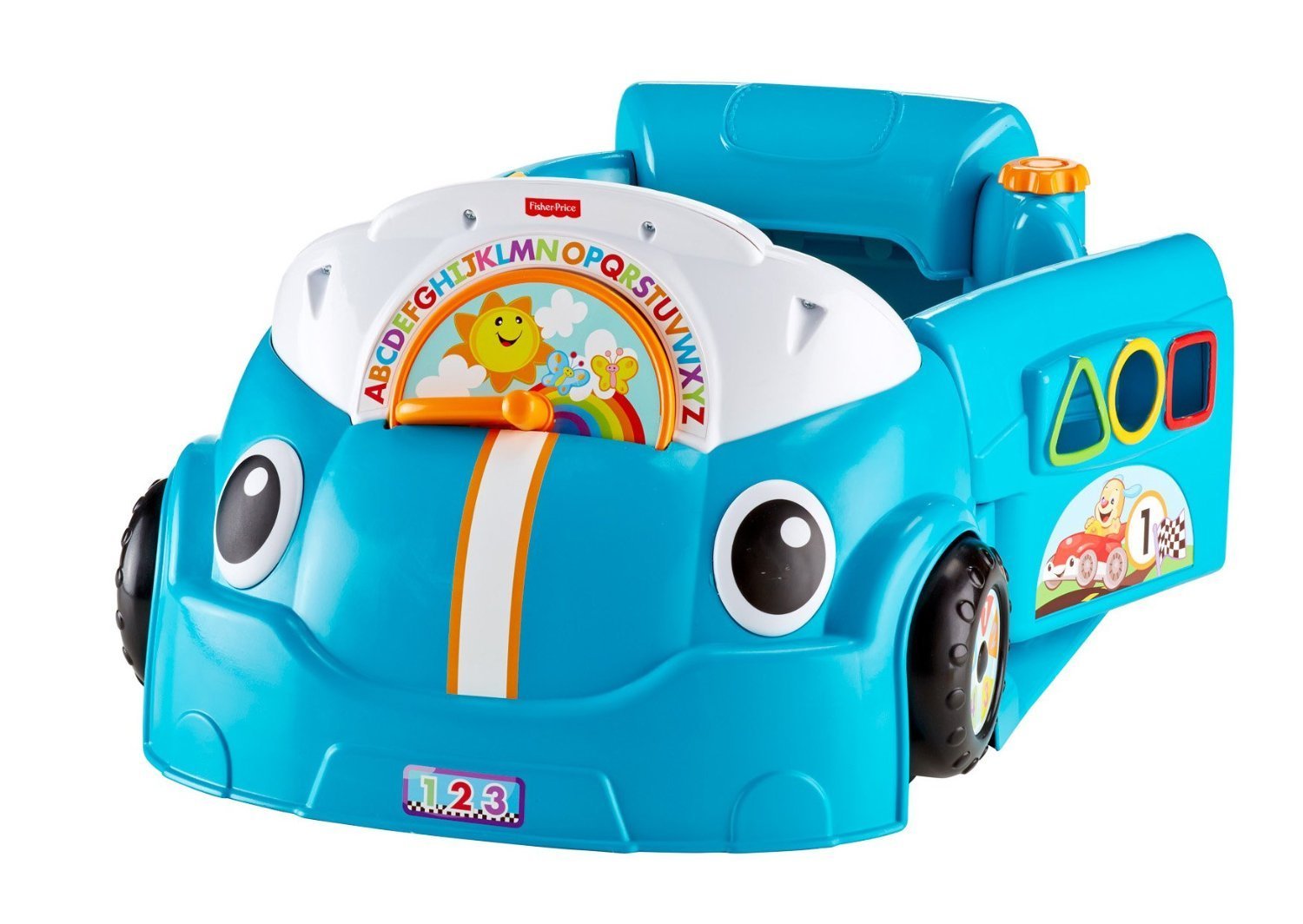 fisher price laugh and crawl around car