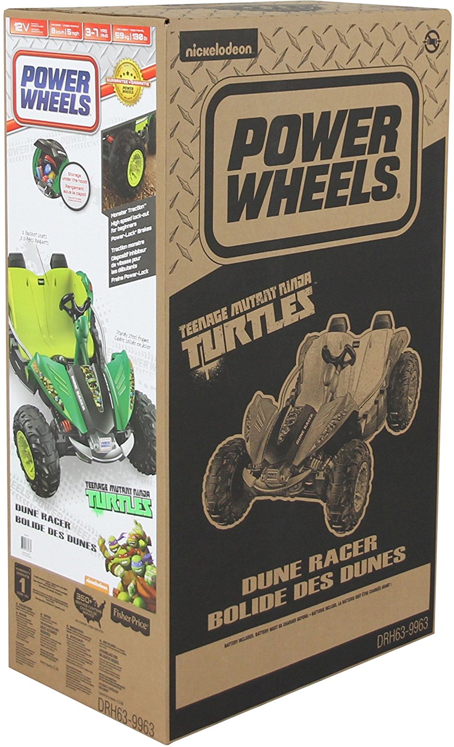 power wheels ninja turtle dune racer