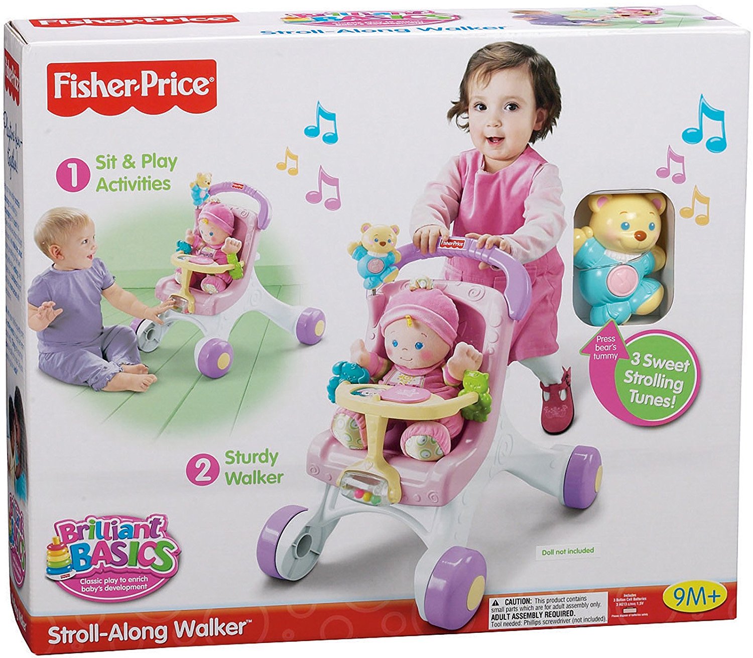 fisher price stroller walker