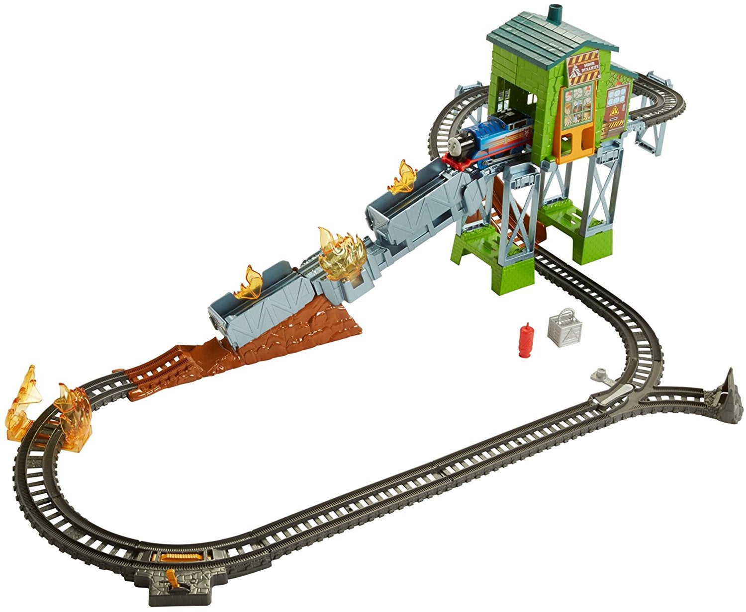 thomas and friends fiery rescue set