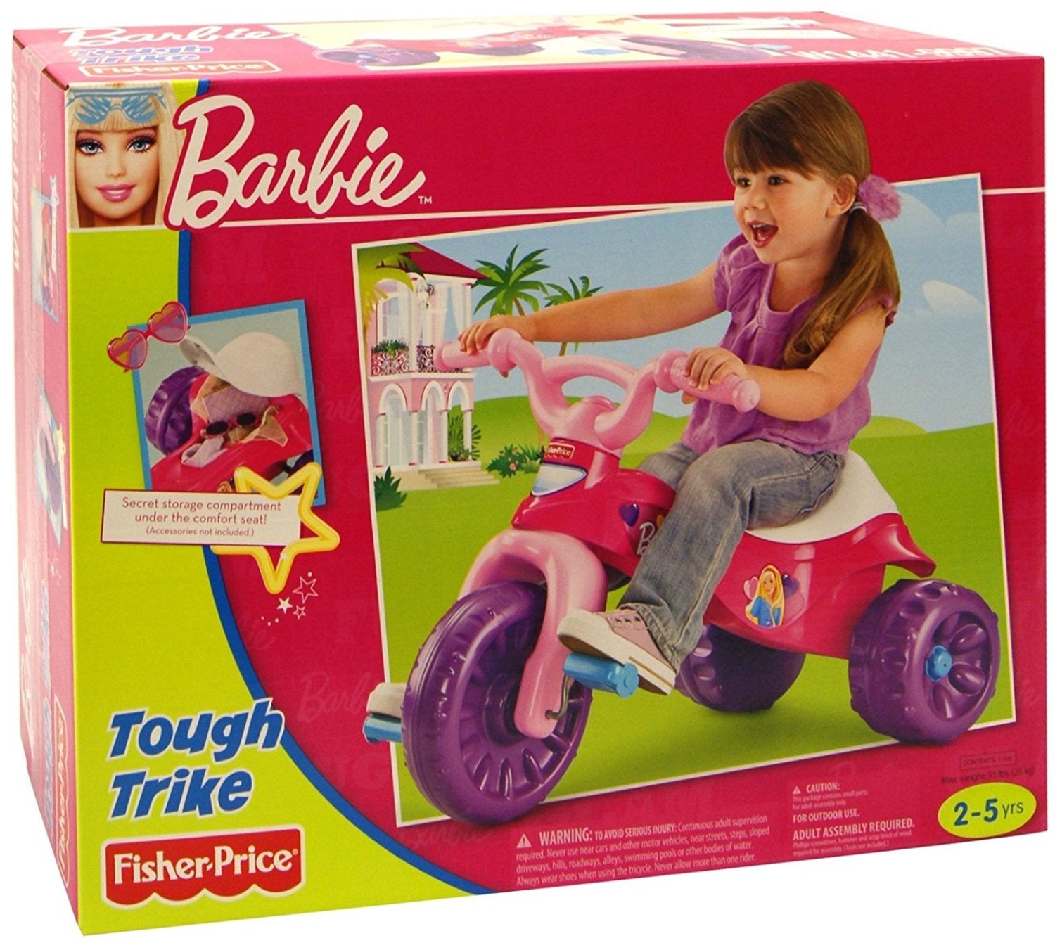 barbie tough trike